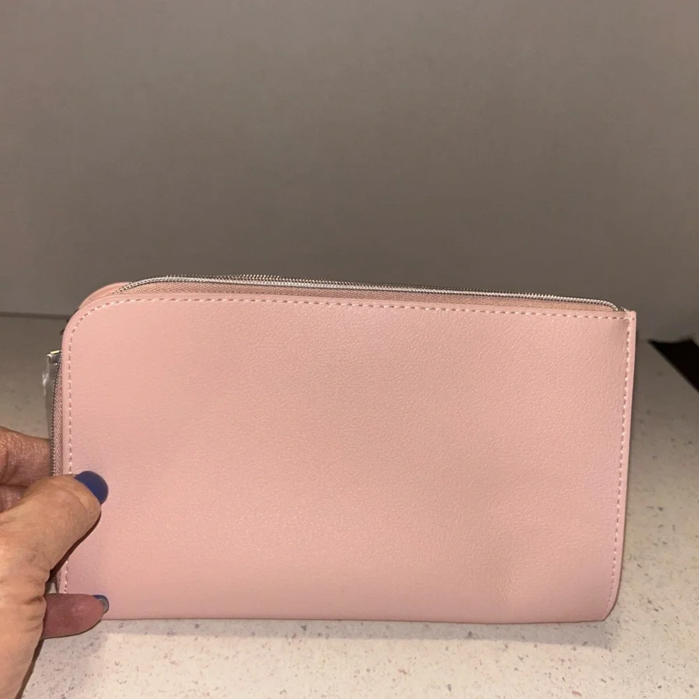 Elegant Dior Pink Women's Clutch/Makeup Bag